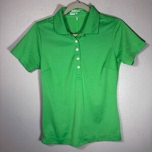 Nike Golf Tour Performance Green Dri-FIT Polo Shirt Womens Small‎ 394665-316